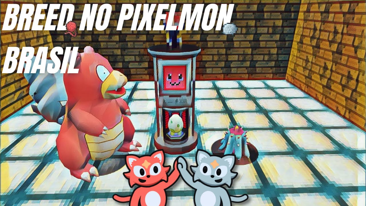 COMO FAZER BREED NO PIXELMON? Pixelmon Brasil