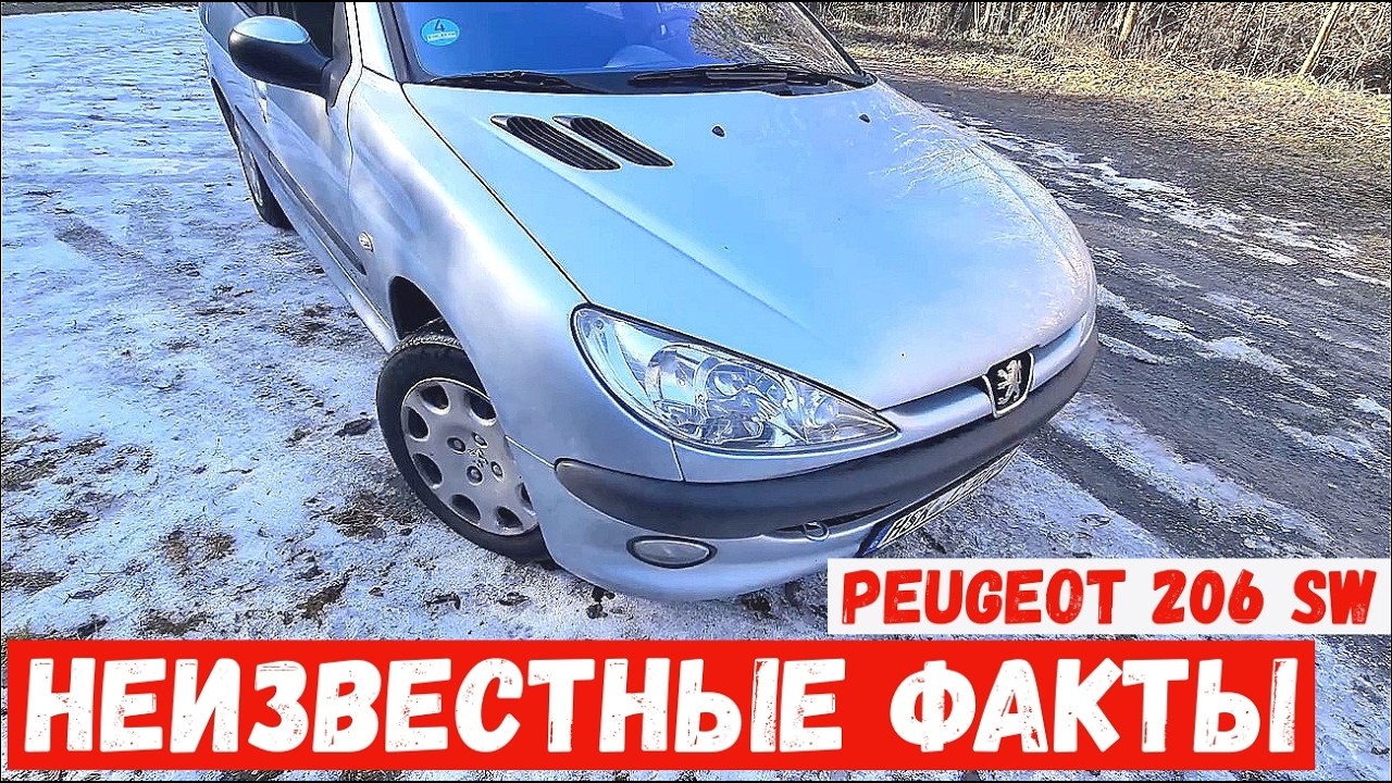 №3 ✅  Peguet 206 SW ➤ ПЕЖО 206 SW