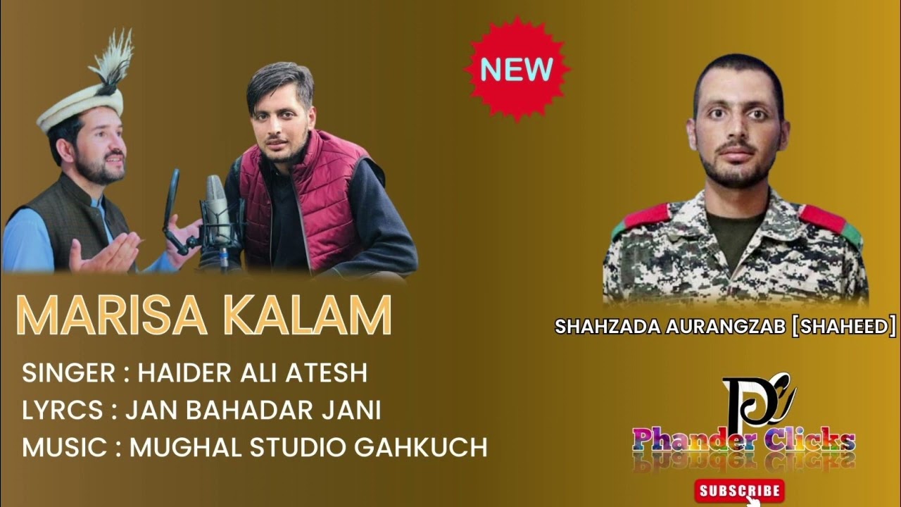 Marsia Kalam 2024 || Lyrics Jan Bahadar Jani vocal Haider Ali Atesh