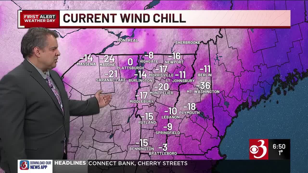 WCAX Saturday Evening Weather Webcast