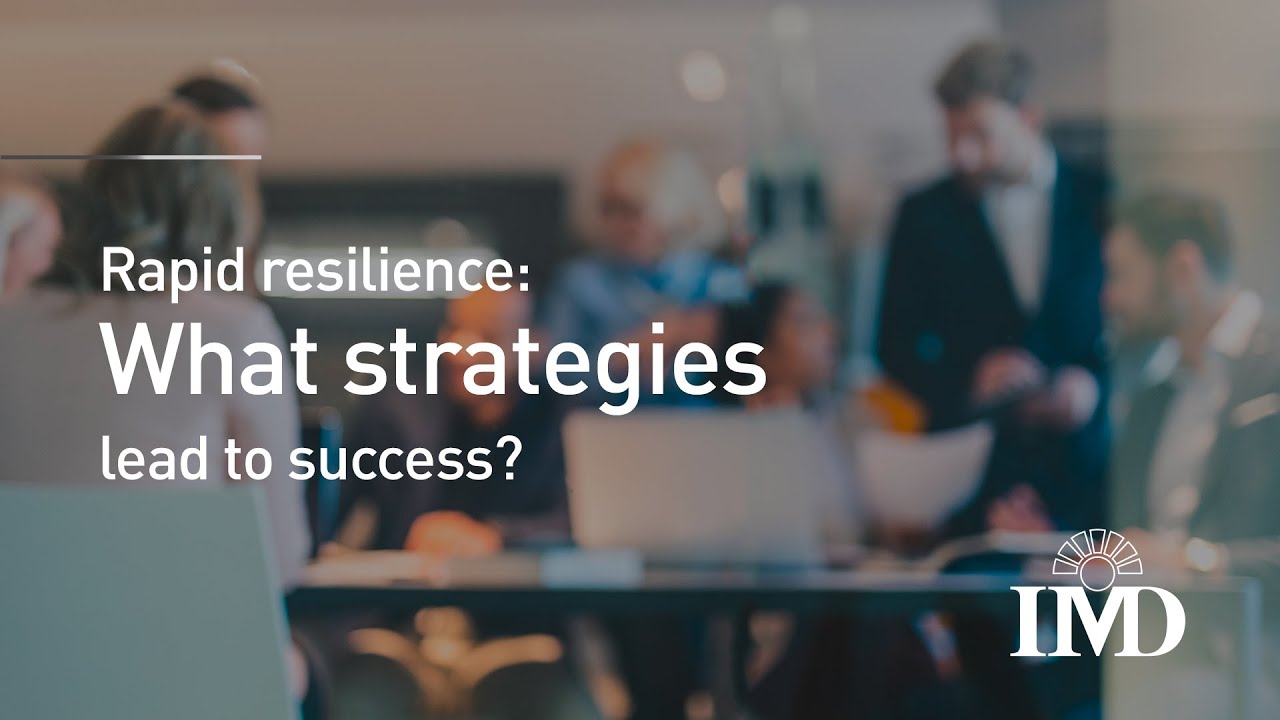 Rapid resilience: What strategies lead to success?