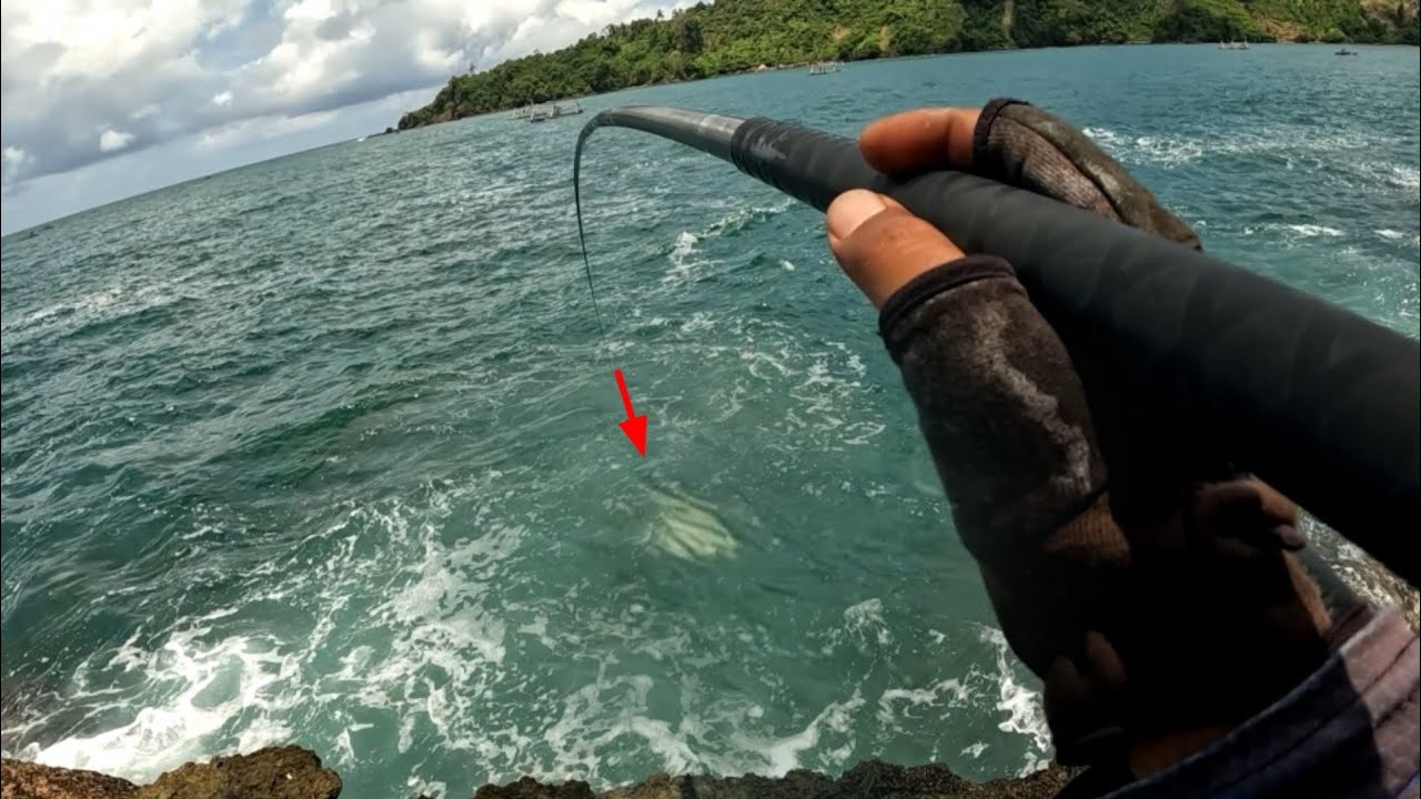 BEGINILAH JIKA IKAN BESAR YANG MAKAN‼️MANCING JORAN TEGEK DI PINGGIRAN LAUT