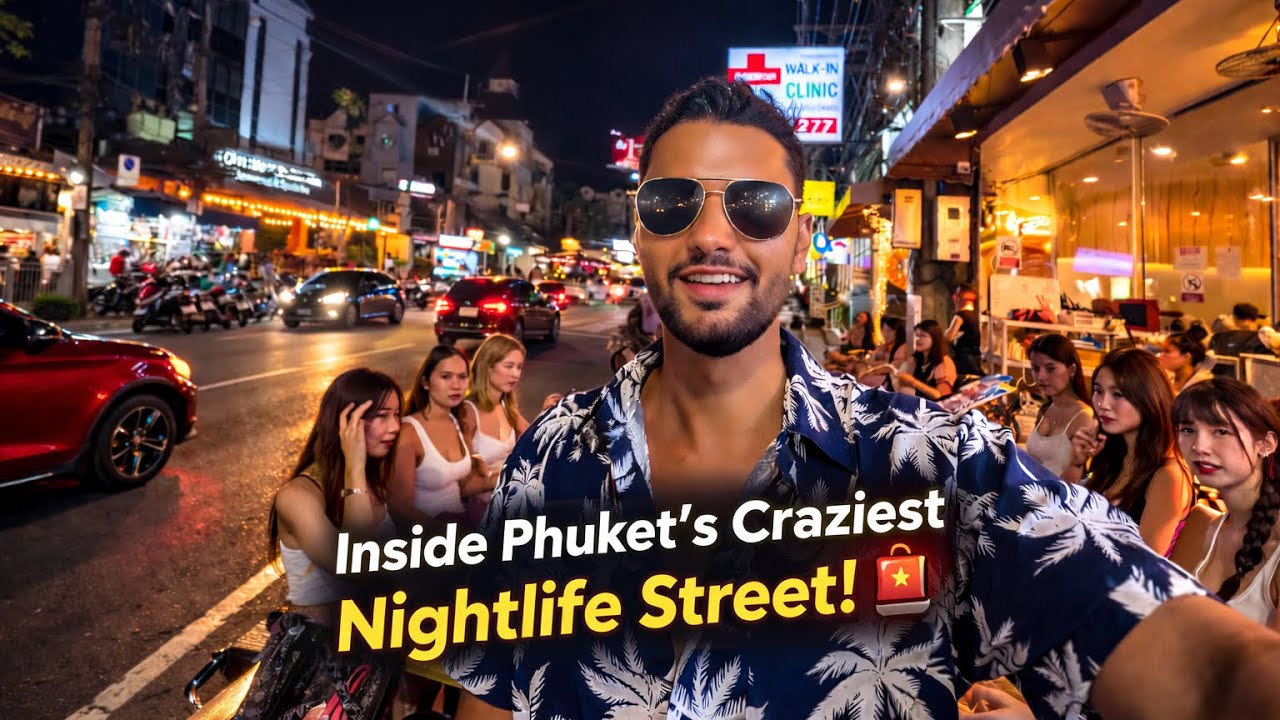 Inside Phuket’s Craziest Nightlife Street! 🇹🇭 