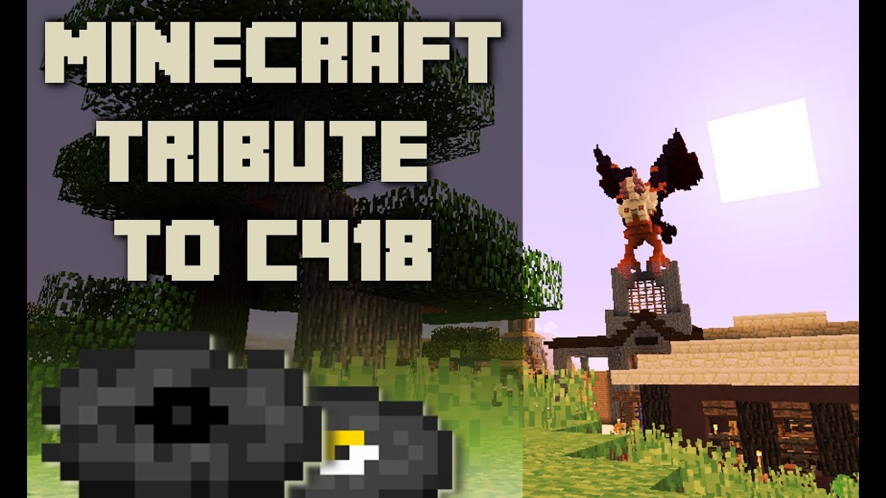 Tribute To C418 Minecraft OST Haunt Muskie (Creative 3) - Harpy Statue