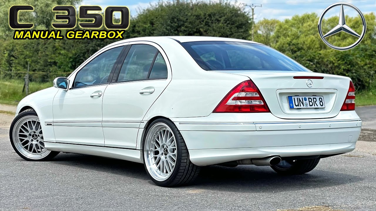 Mercedes-Benz C350 *MANUAL* W203 263.519KM // REVIEW on AUTOBAHN