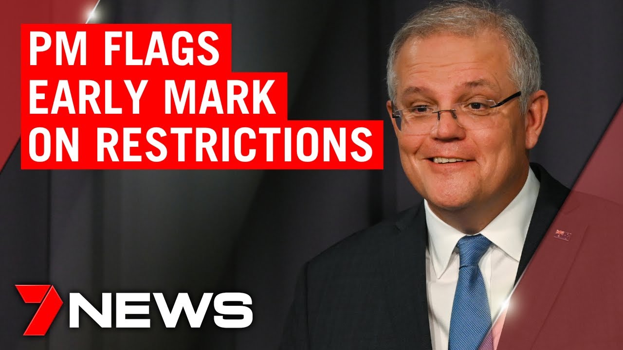 Coronavirus: PM flags early mark on social restrictions | 7NEWS
