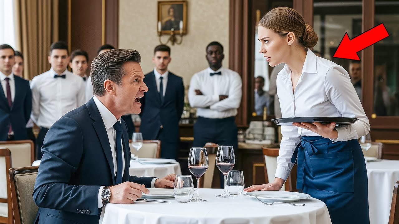 No Waitress Could Serve Him… Until One Waitress Shocked the Billionaire CEO!