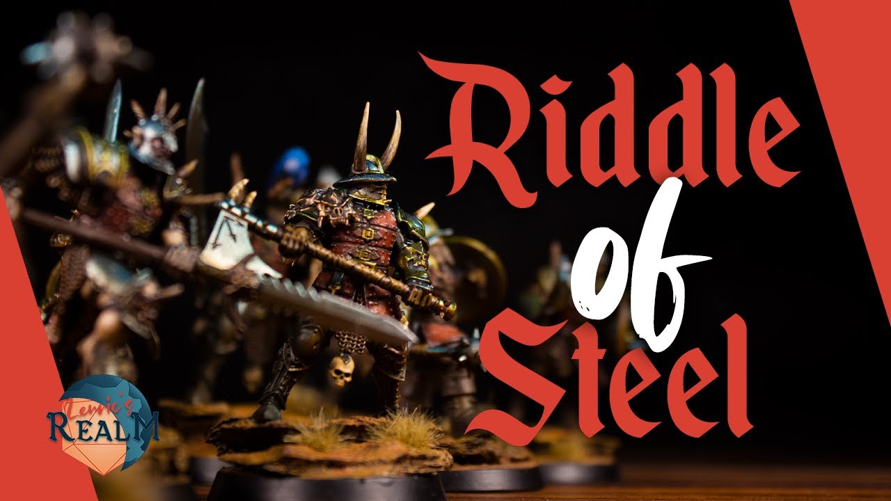 Figuring out Metals - CHAOS LEGIONNAIRES for Warhammer WARCRY