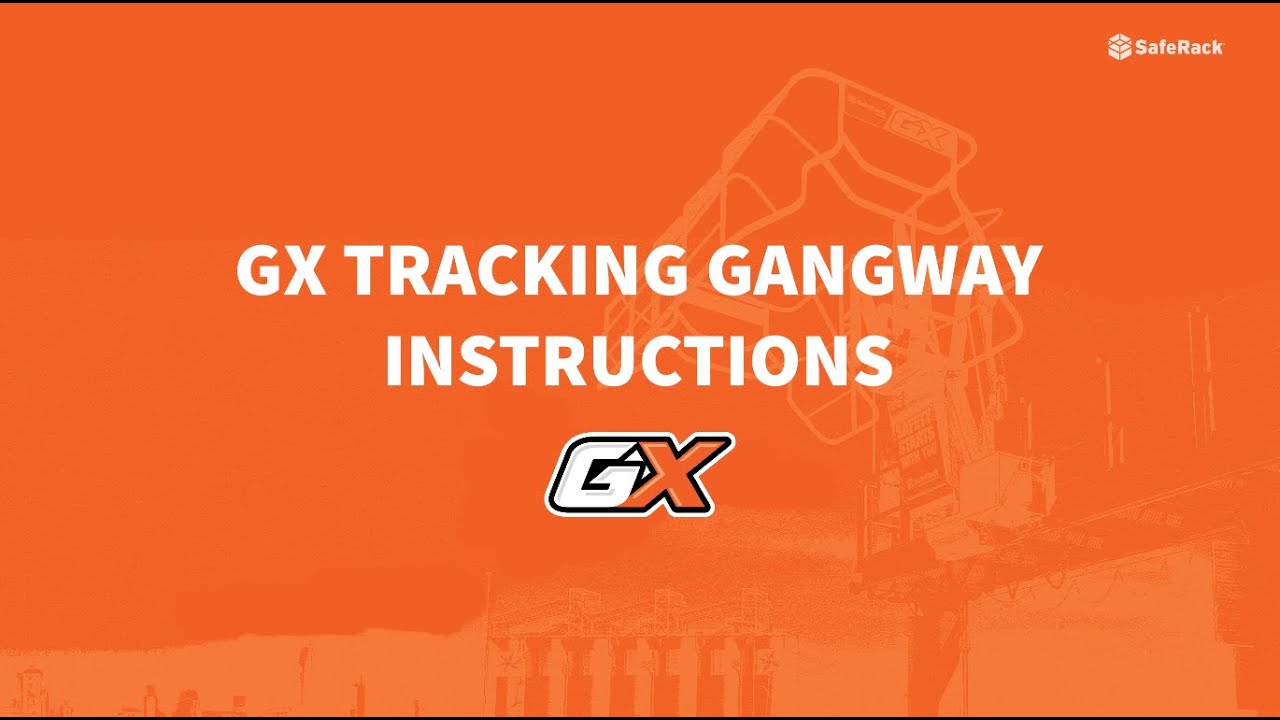 SafeRack GX Gangway With Tracking - Operational Video