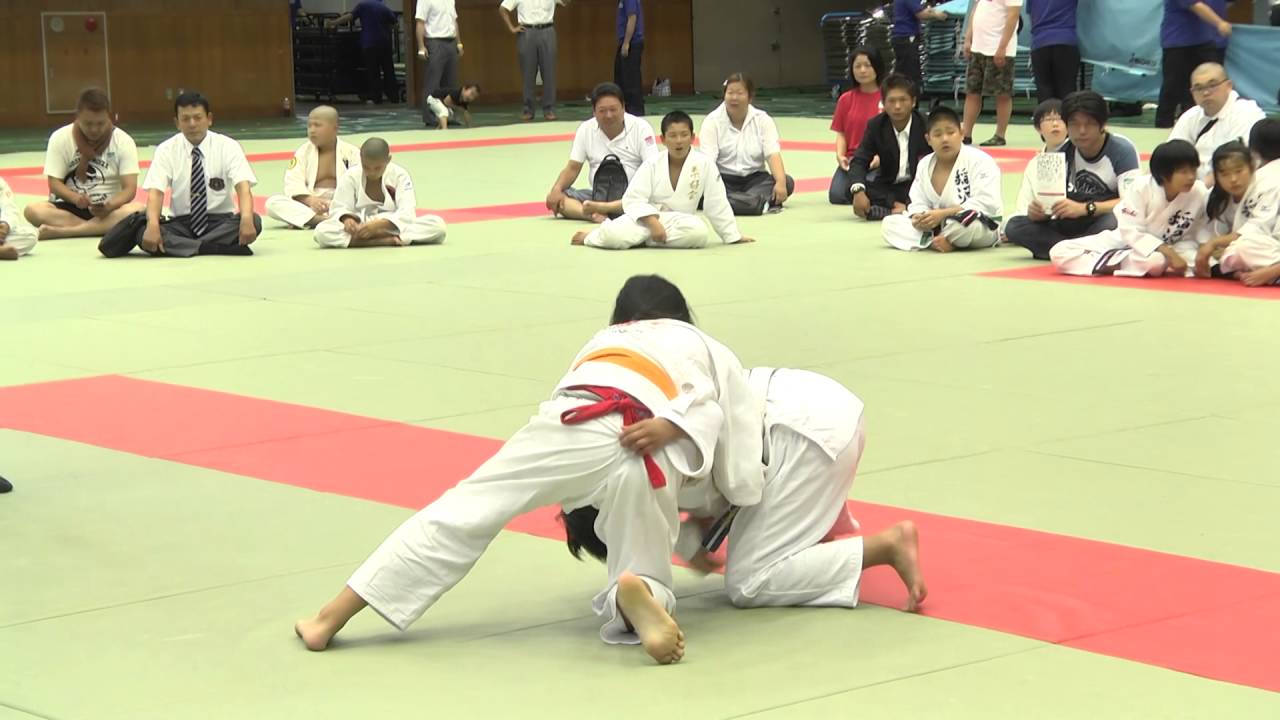 第８回スポーツひのまるキッズ東海小学生柔道大会－５年生女子軽量級決勝戦