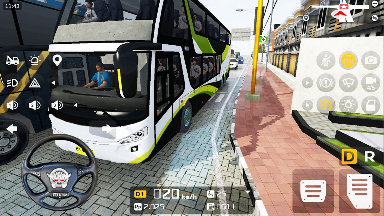 Study Tour ke Kota Lama Semarang Bus tingkat dua | Bus Simulator Indonesia