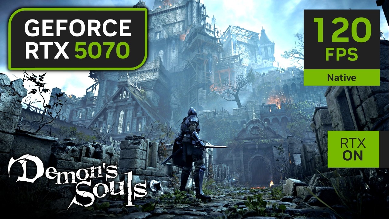 Demon's Souls Remake on RTX 5070 | Finally reaching 60fps 🤯