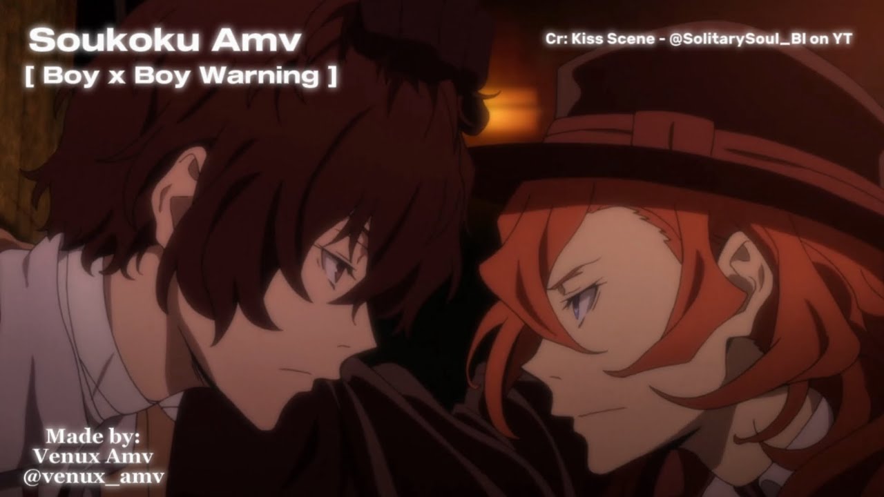 Soukoku Amv - Bad Romance | #anime #bungostraydogs #bsd #soukoku #bl #amv
