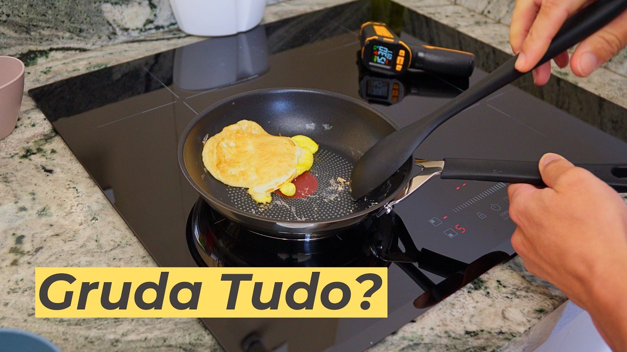 Frigideira Tefal Jamie Oliver funciona na indução? É boa?