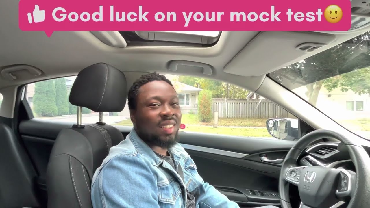Student Demonstrates How to PASS the G2 Mock Driving Test (3-Point Turn & Uphill Parking) #G2Test