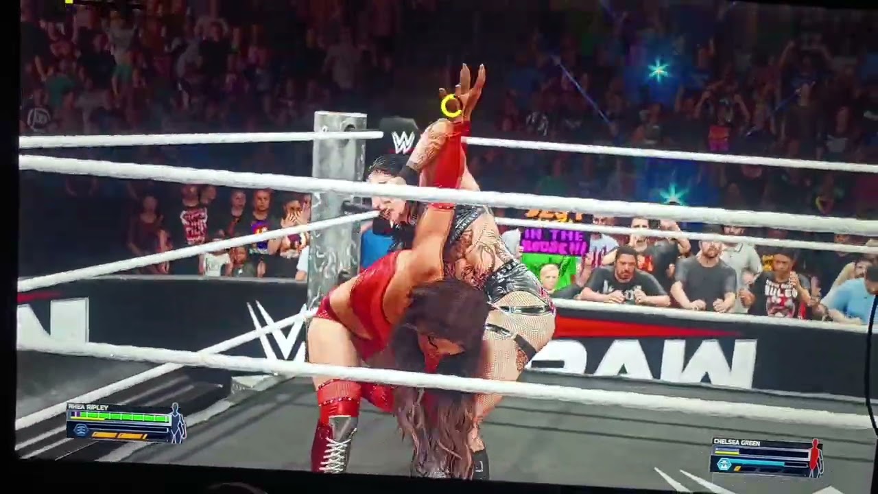 Rhea Ripley vs Chelsea Green casket match WWE 2k25 Thursday February 19th 2026
