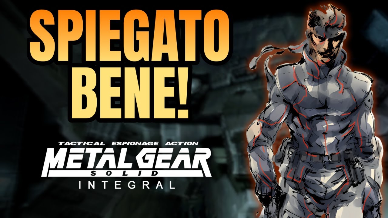 METAL GEAR SOLID RIASSUNTO DEFINITIVO: Trama, Segreti e Storia Spiegata MGS1 | METAL GEAR SAGA