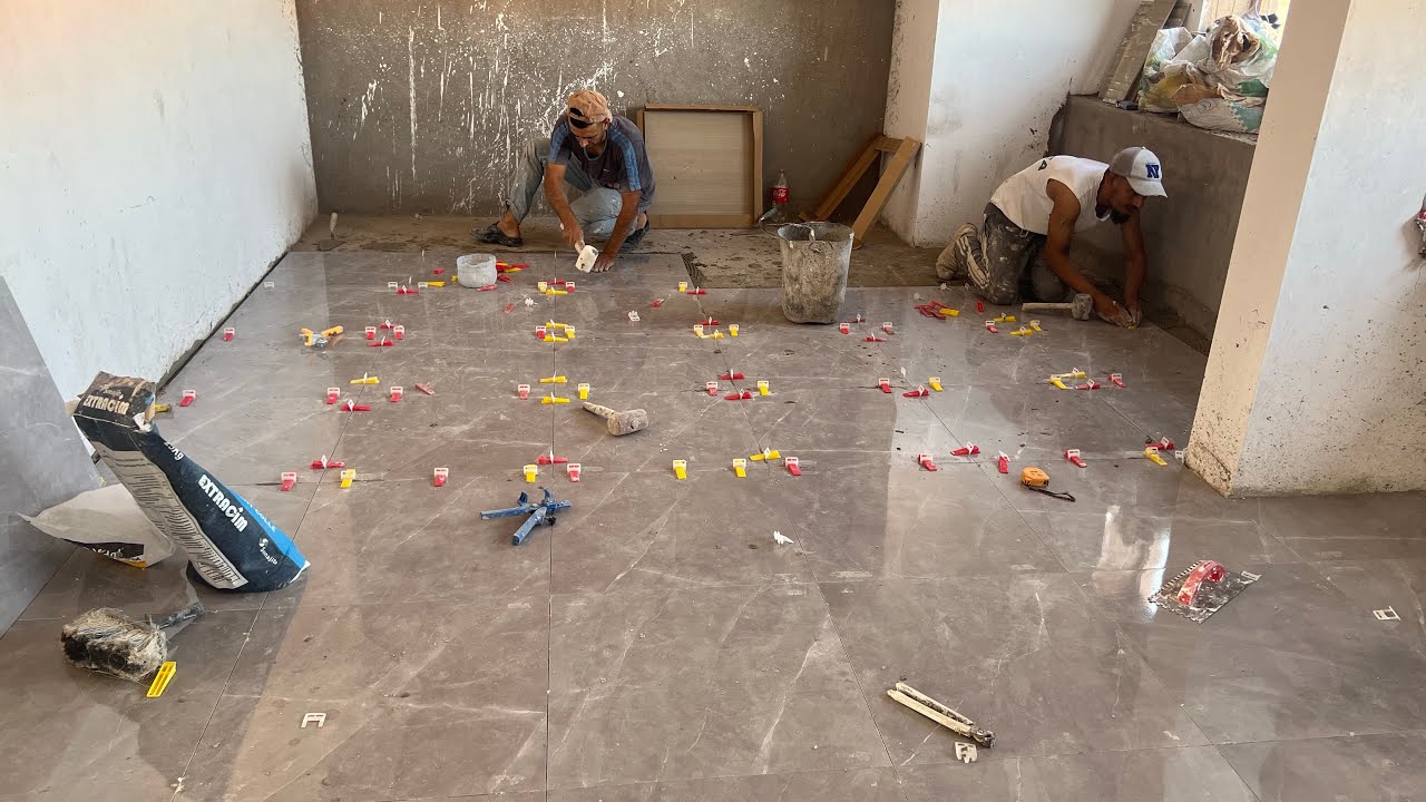 تعلم تركيب بورسلين بطريقة احترافية Learn to install porcelain in a professional way▶️7