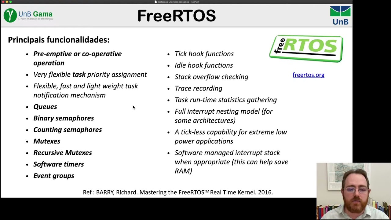 Aula 24 - Introdução ao FreeRTOS (Tasks e Mutex) - Parte 1