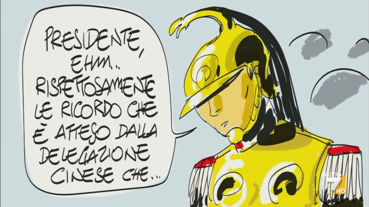 Il cartoon del Genio Makkox: 