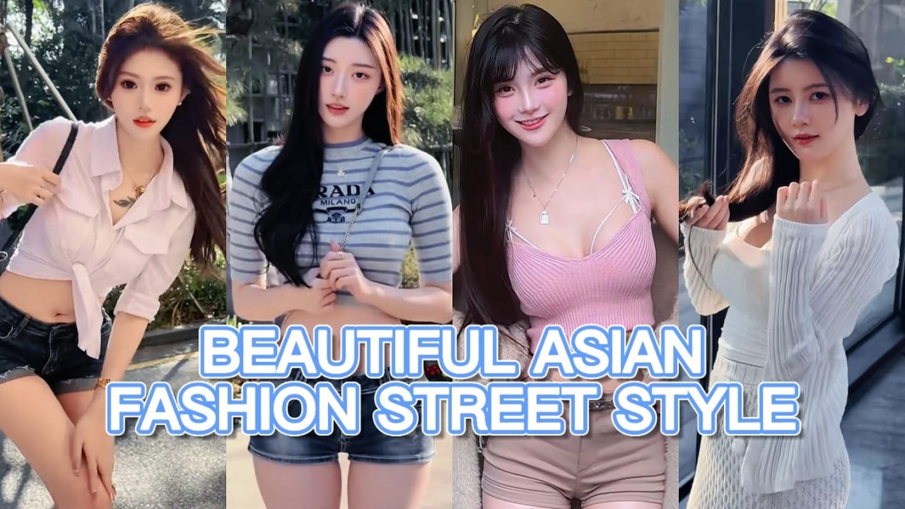TOP Beautiful Chinese Girl | Chinese Street Fashion eps.88