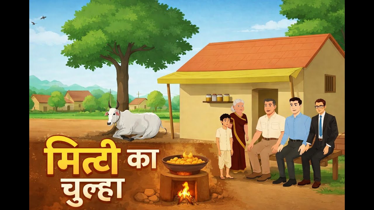 “मिट्टी का चूल्हा | जब इंसानियत की खुशबू भूख से बड़ी हो गई”