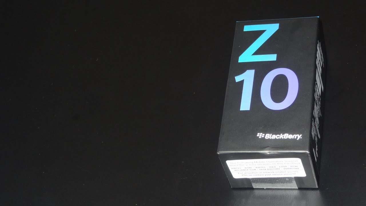 BlackBerry Z10 Unboxing, Hands On and BB 10 OS Review | uGeeKy