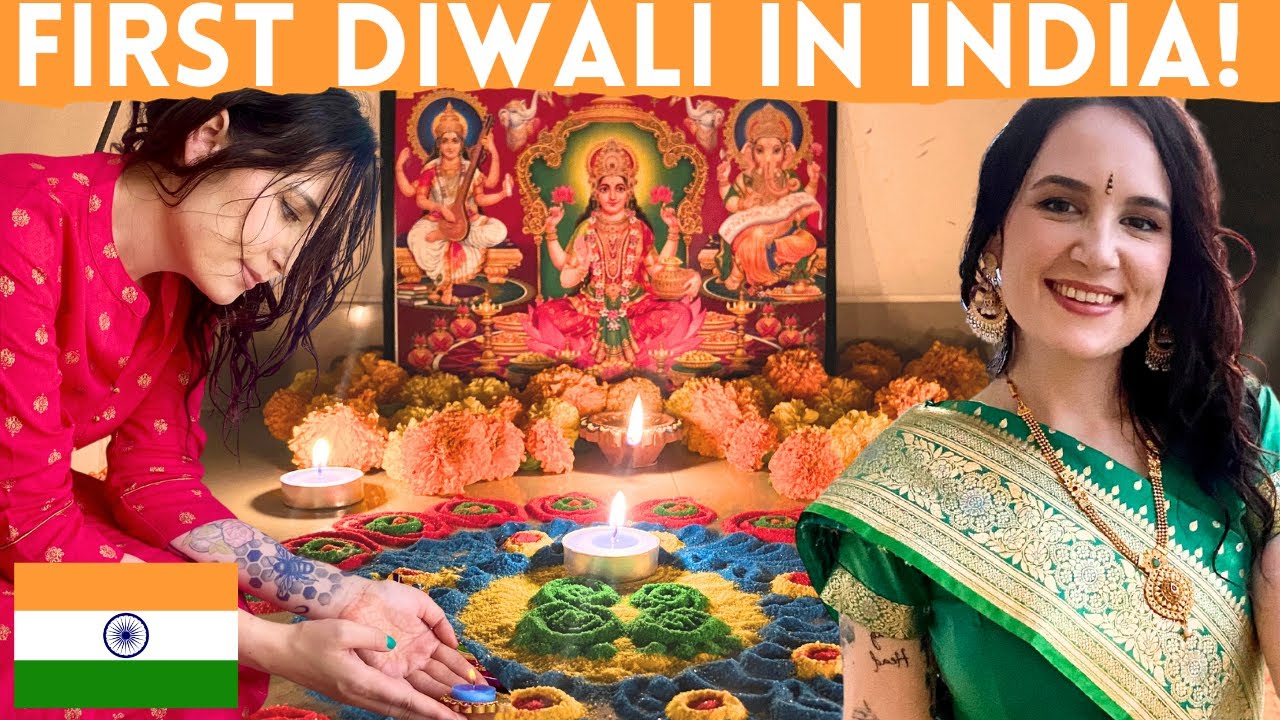 MY FIRST DIWALI IN INDIA! DIWALI 2023 🇮🇳🪔