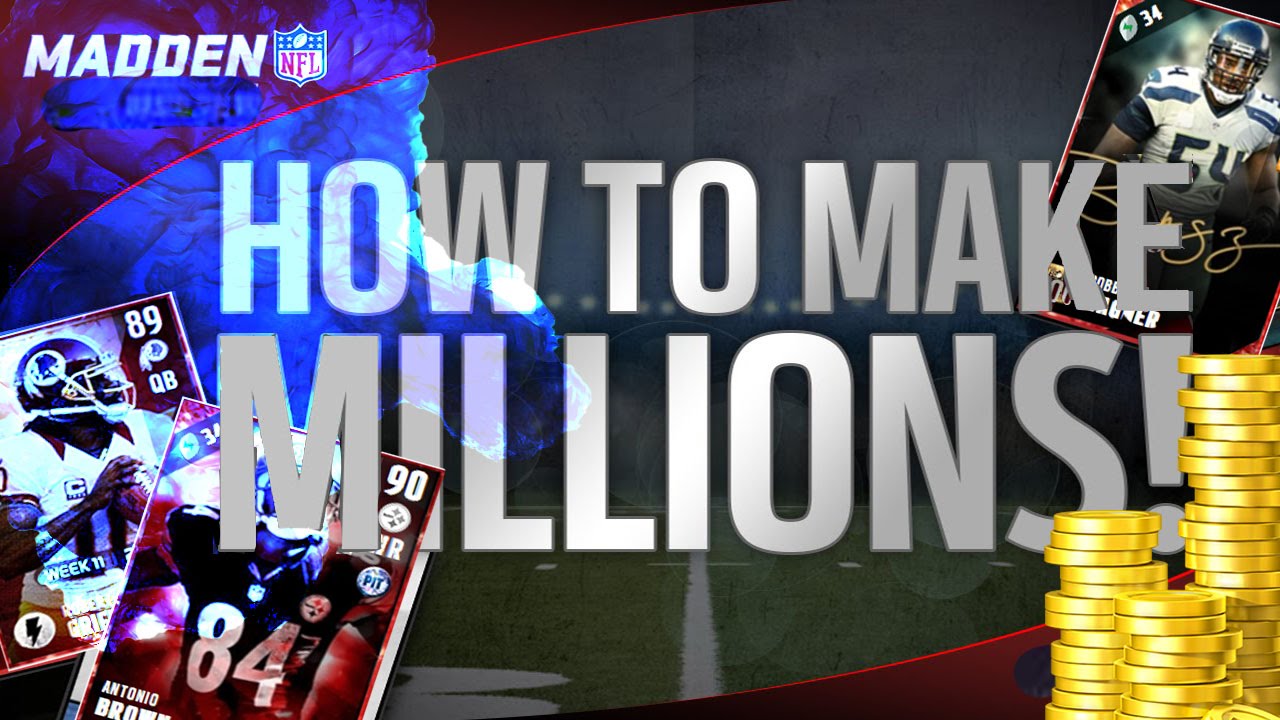 MADDEN 17 ULTIMATE TEAM - HOW TO MAKE 1 MILLION COINS FAST IN 4 STEPS!!