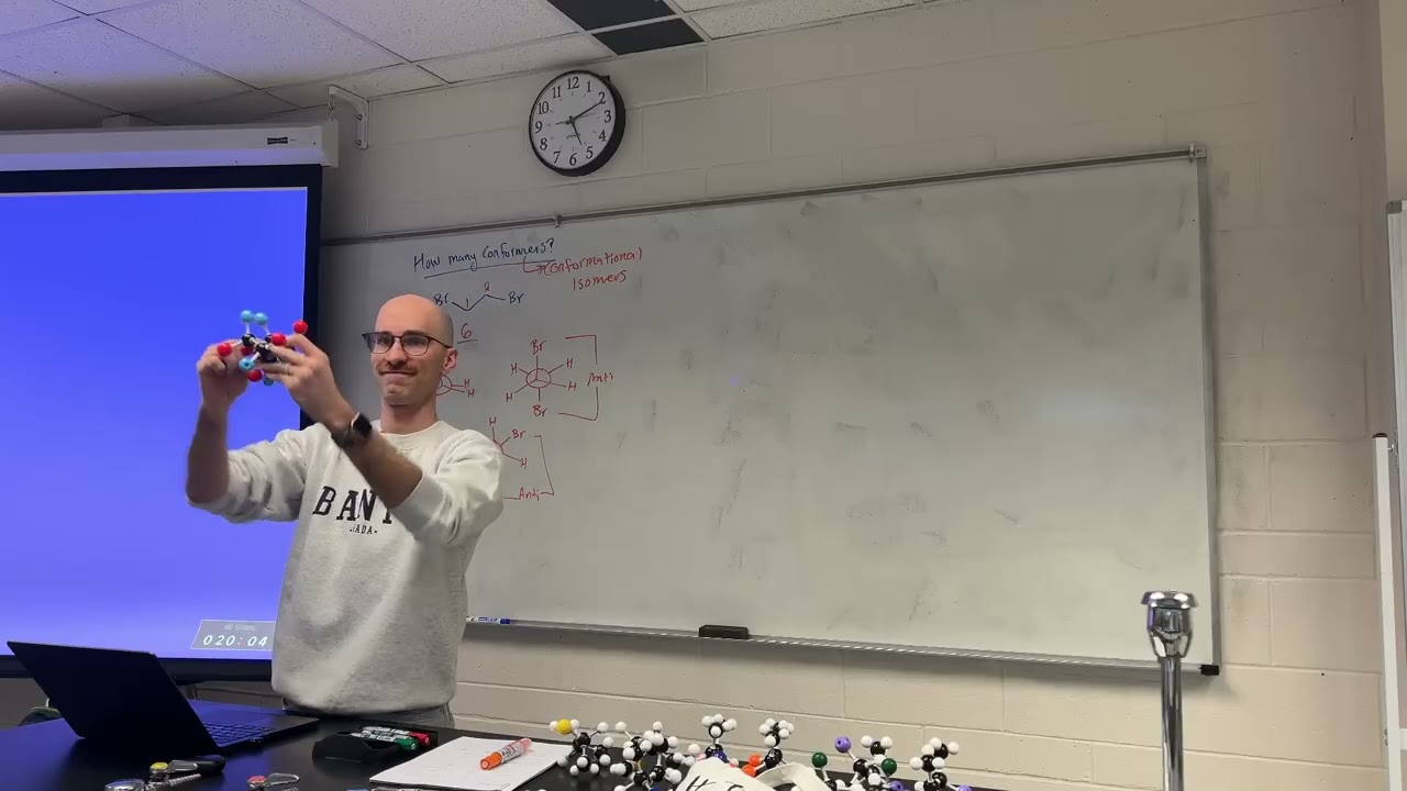 Chair Conformations, Chiral Carbons, and Absolute Configurations