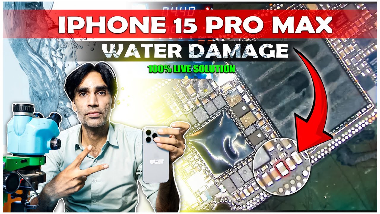 iPhone 15 Pro Max Water Damage हो गया 