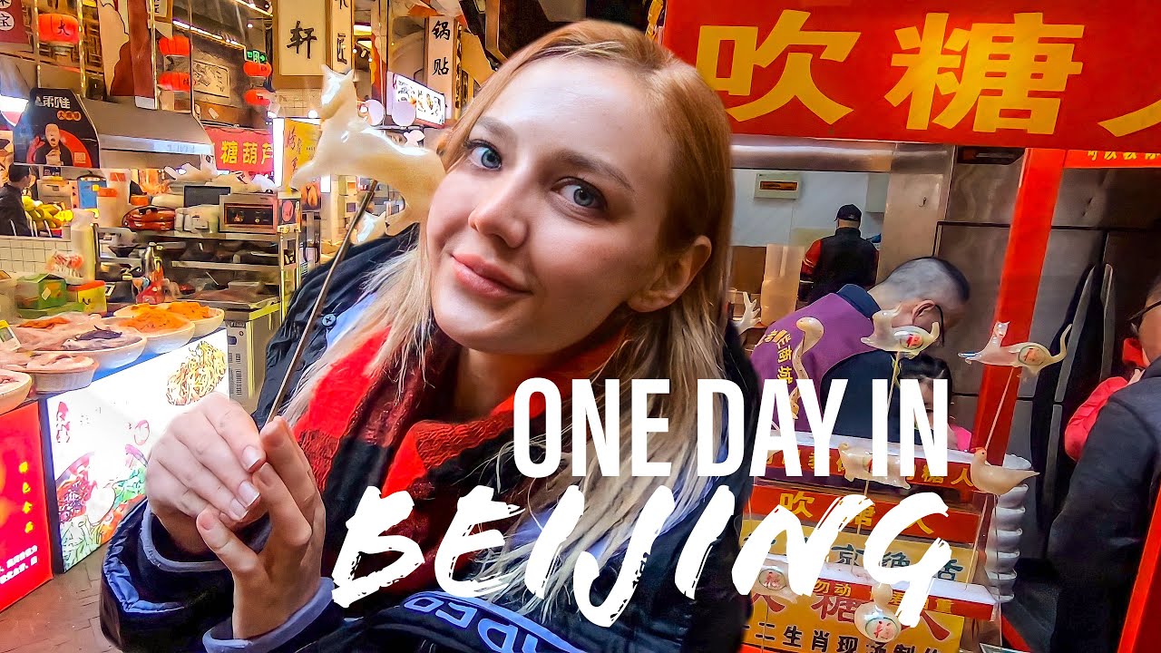 I WENT TO CHINA FOR THE FIRST TIME | One day in BEIJING