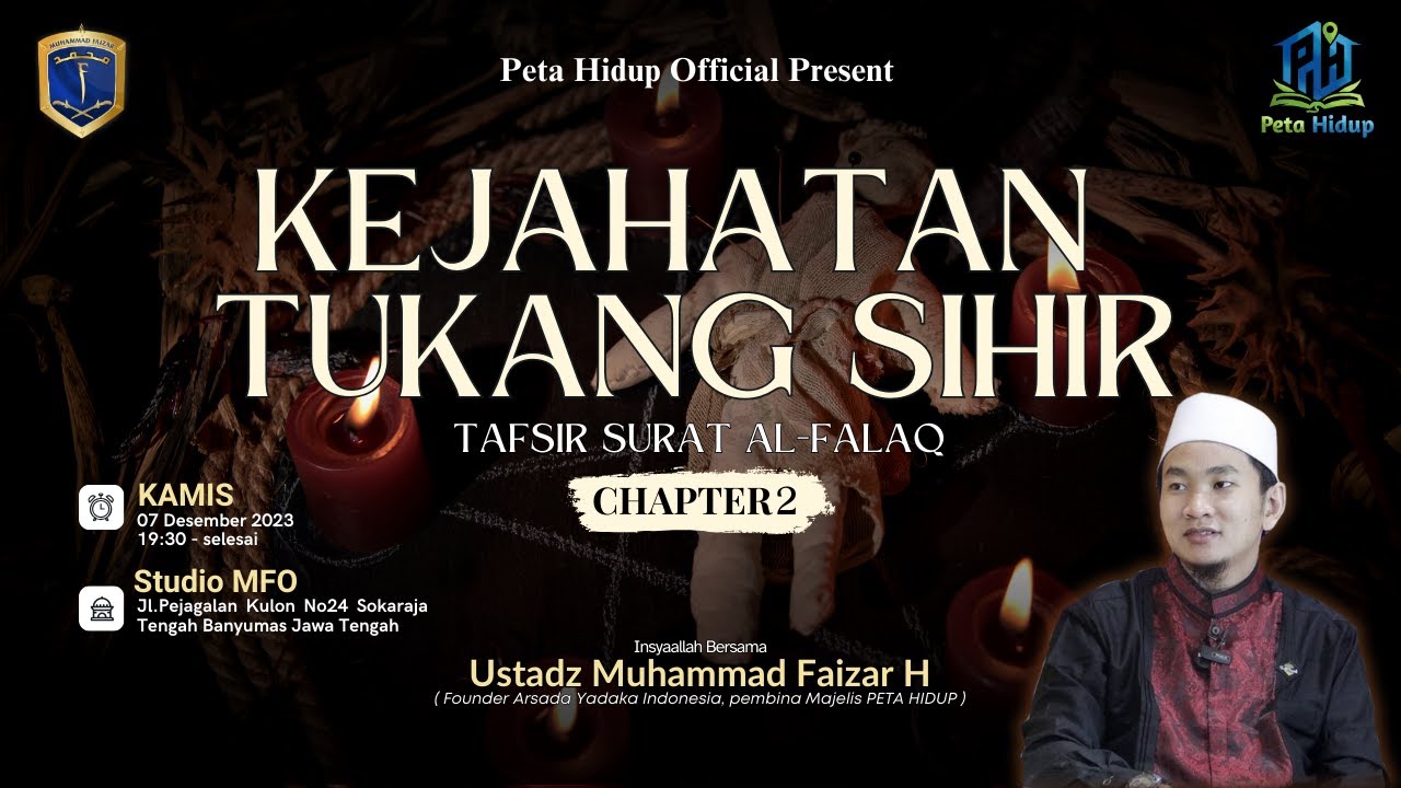 🔴 LIVE KAJIAN | KEJAHATAN TUKANG SIHIR - USTADZ MUHAMMAD FAIZAR