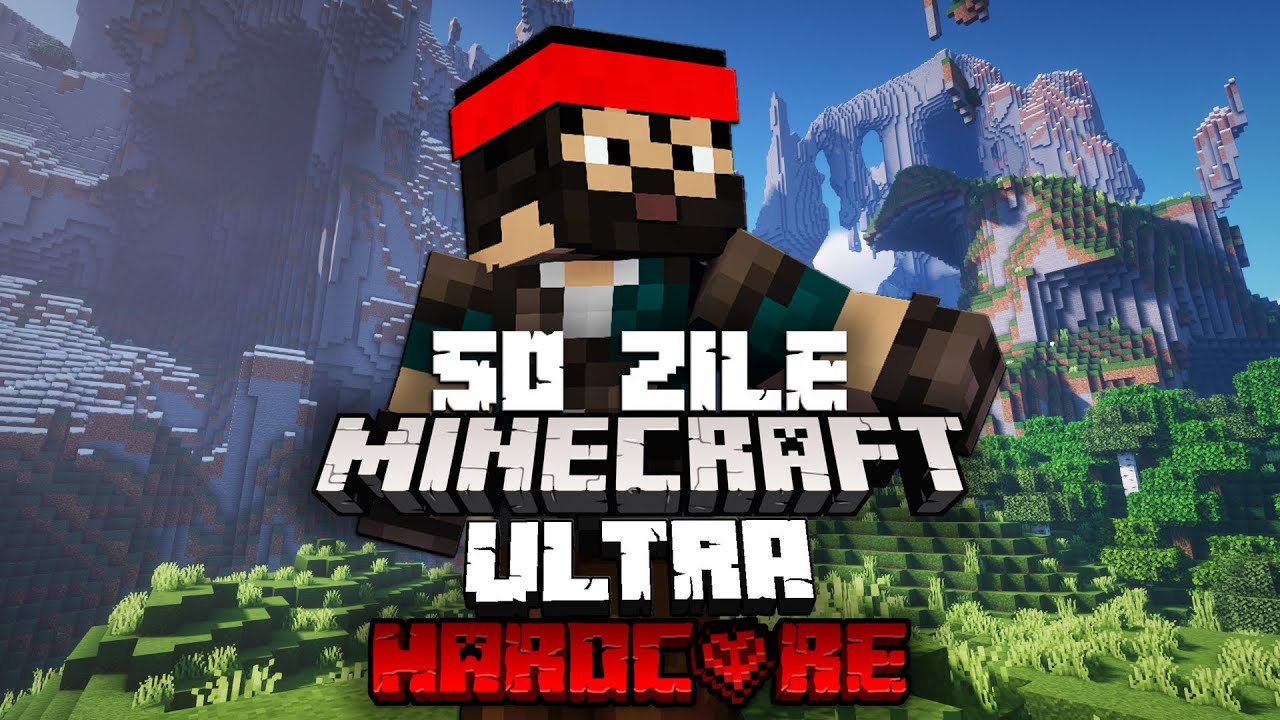 Am Supravietuit 50 de Zile pe Minecraft Ultra Hardcore!
