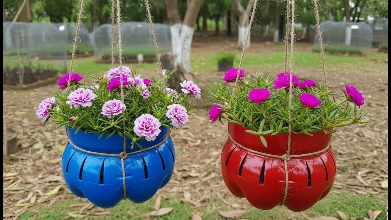 Make These Amazing Recycled Bottle Planters In 5 Minutes