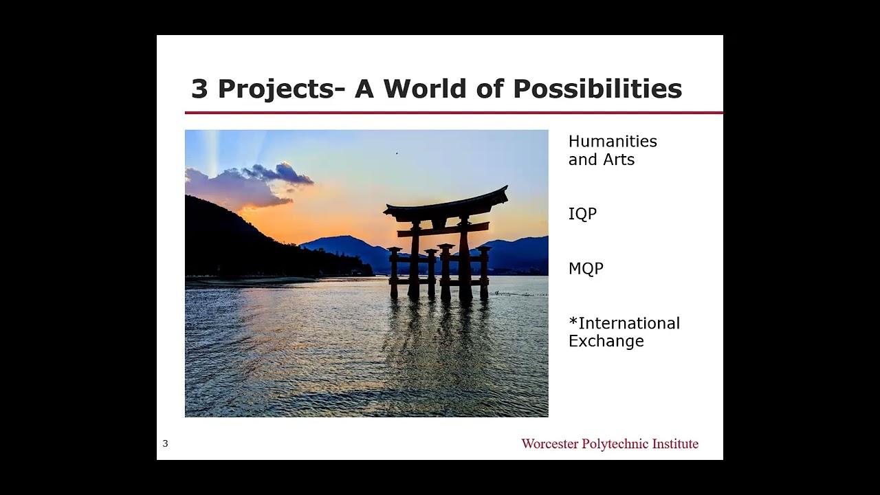 WPI Global Project Opportunities Accepted Student Session