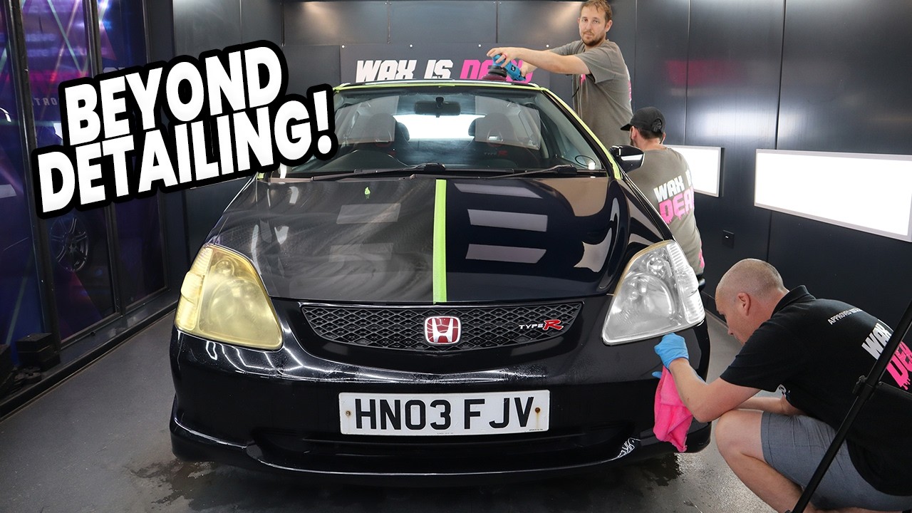 First Wash In Years | Honda Civic Type R Gets Extreme Detail Restoration