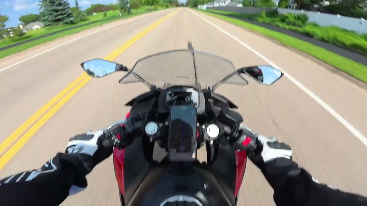 Первый мотоцикл | Поездка домой от дилера | Начинающий райдер | Ninja500SE