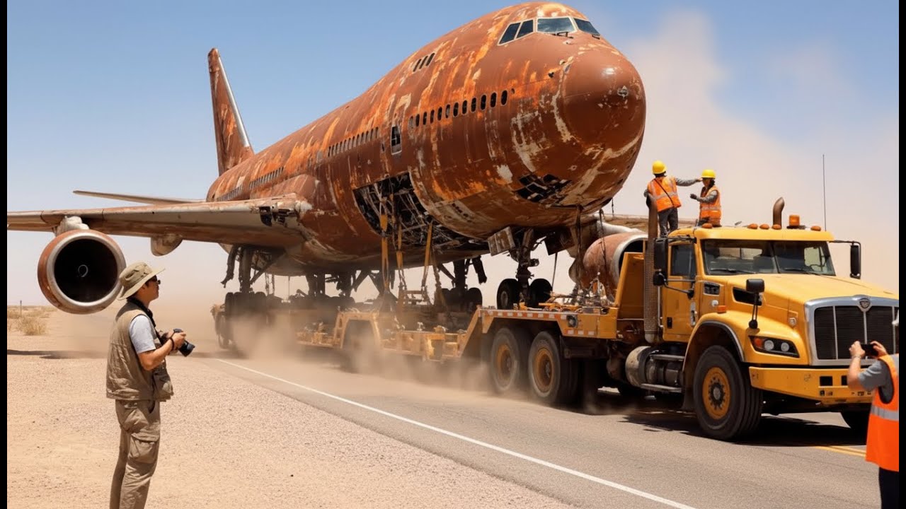 This Concorde Was Buried in the Desert for Decades — Watch the Impossible Restoration.