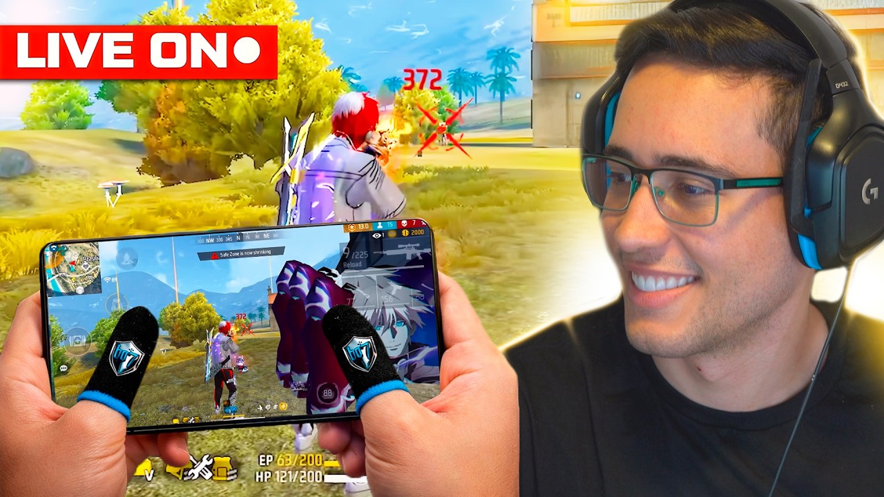 LIVE INFINITA ! 007 GAMING GUERRA DE GUILDAS 🔴 FREE FIRE AO VIVO 🔴 LEVELUP FF MOBILE