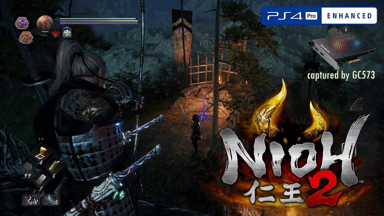 Nioh 2 / PS4 Pro 4K / GC573