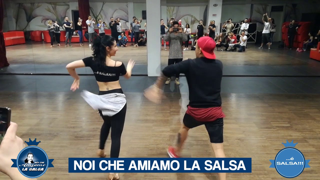 FIGURA FERNANDO E TATIANA BONAGURO   ALLA SOSA ACADEMY