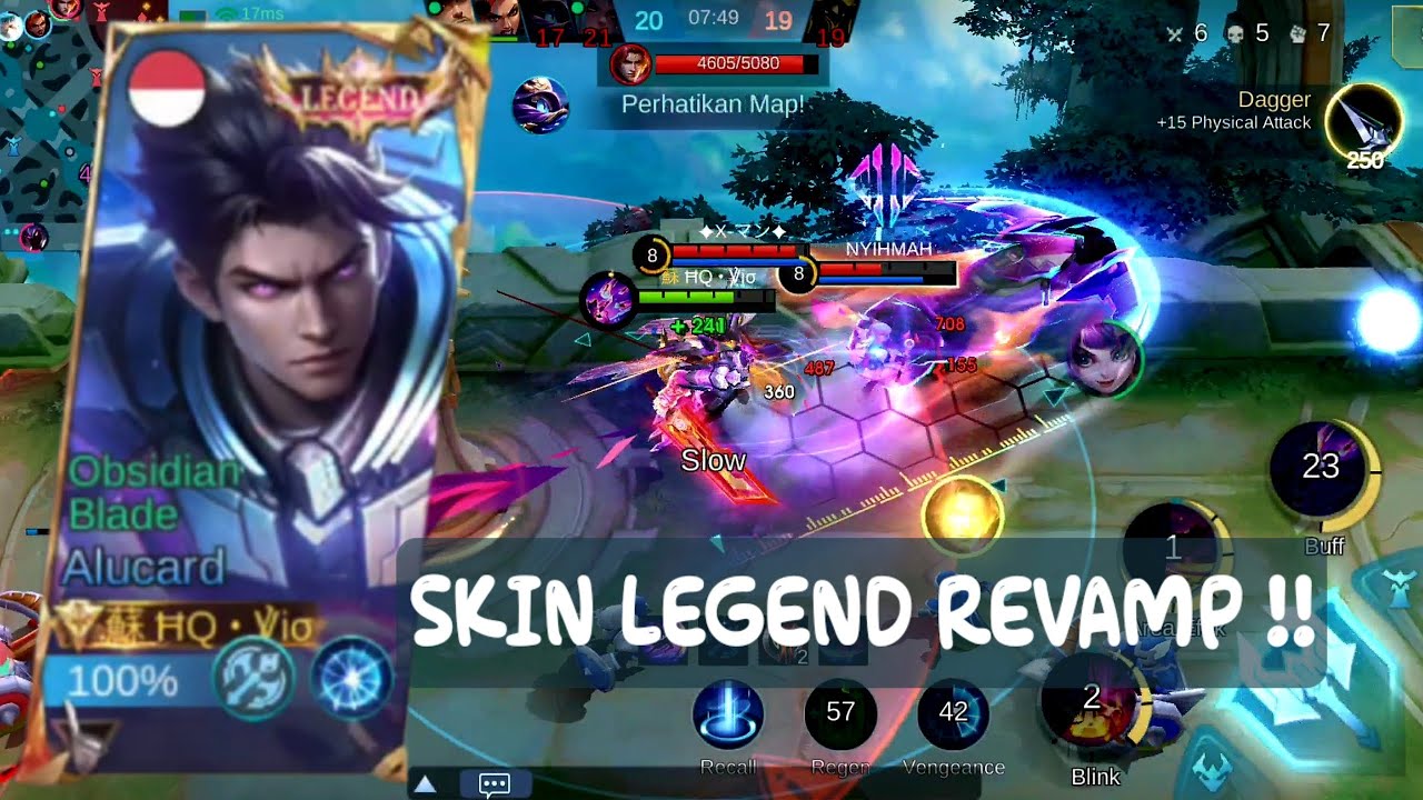 GOKIL ALUCARD LEGEND REVAMP !! EFEKNYA MELEDAKKKKK !!! NICE MOONTONN !!! SIKATT !!