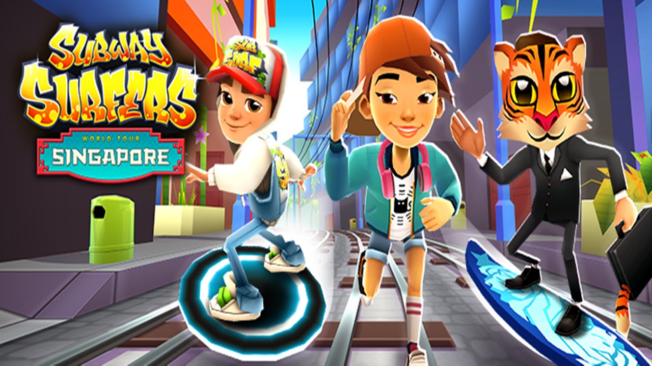 Subway Surfers: Singapore - Samsung Galaxy S7 Edge Gameplay