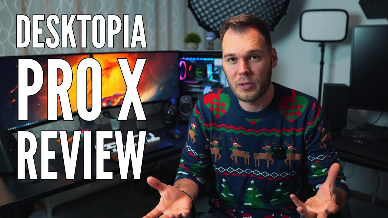Ergotopia Desktopia Pro X | REVIEW VIDEO