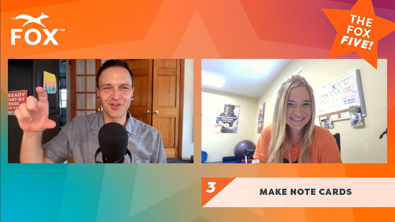 The FOX Five: 5 Tips on Taking the NBCOT