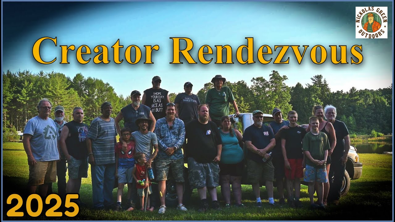 2025 Youtube Rendezvous - Camping, Fishing, Fire making, And More!