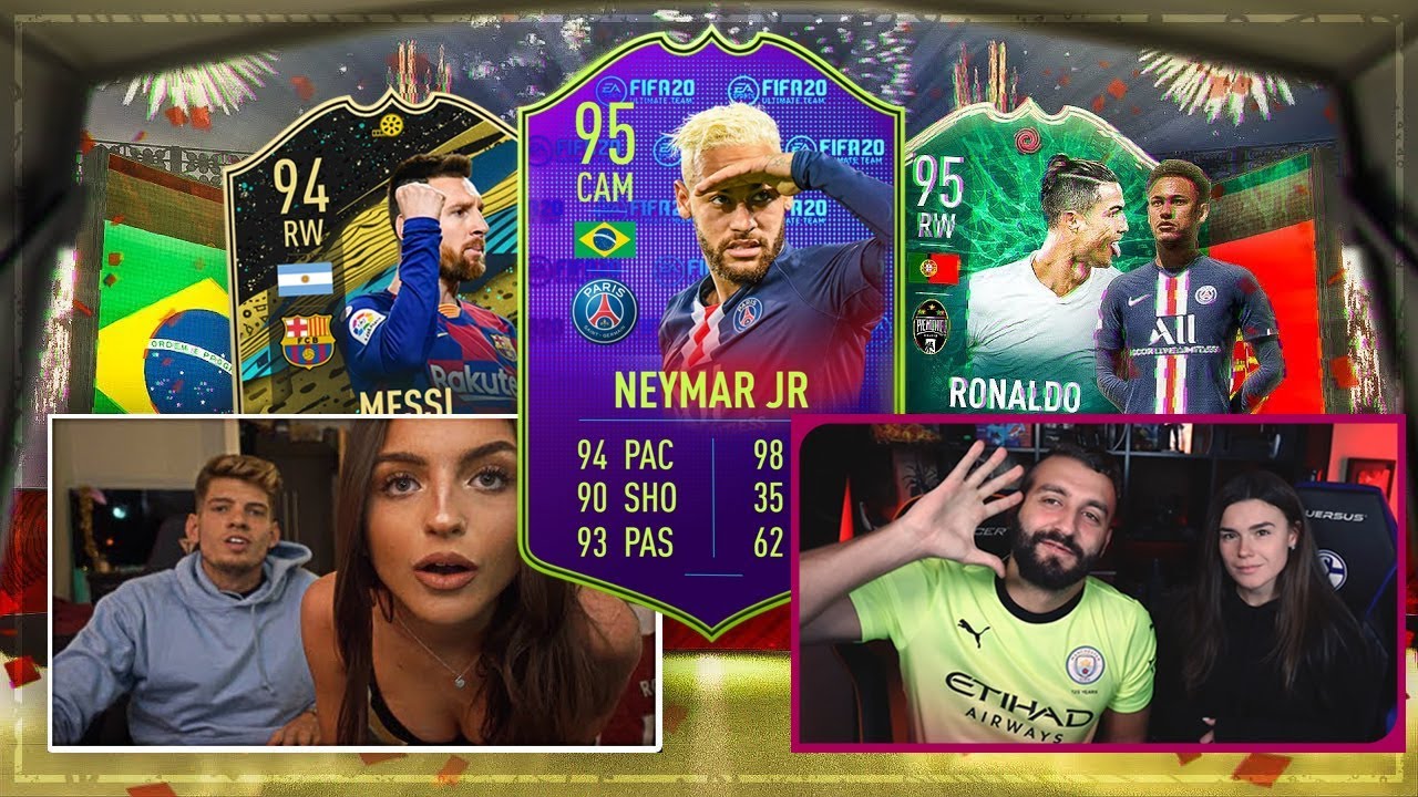 ЛУЧШИЕ ПАКИ ДЕВУШЕК ЗА ВСЮ ИСТОРИЮ FIFA || RONALDO IN A PACK || MESSI IN A PACK || NEYMAR IN A PACK