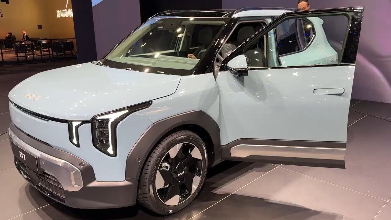 Kia EV2 (2026) &ndash; Первый взгляд и обзор | Брюссельский автосалон 2025