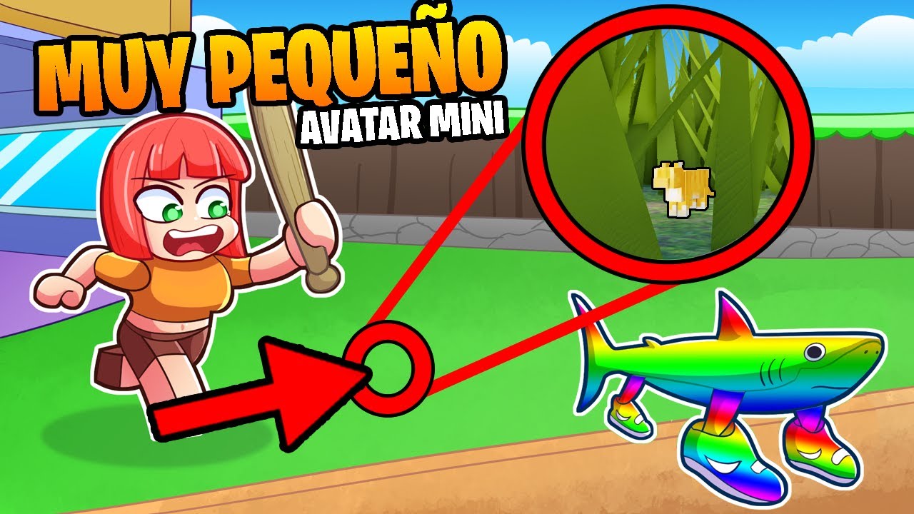 ¡ROBÉ los BRAINROT DIOS ARCOÍRIS usando el AVATAR MÁS PEQUEÑO DE ROBLOX! 🔥😱
